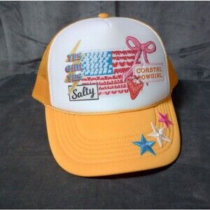 Nissun Yellow Trucker Hat NWOT